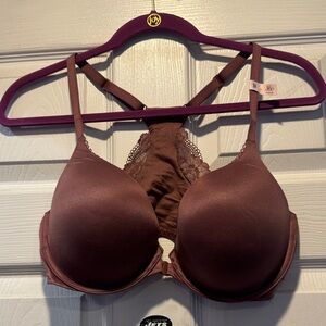 Victoria's Secret Chocolate Lace Accent Bra